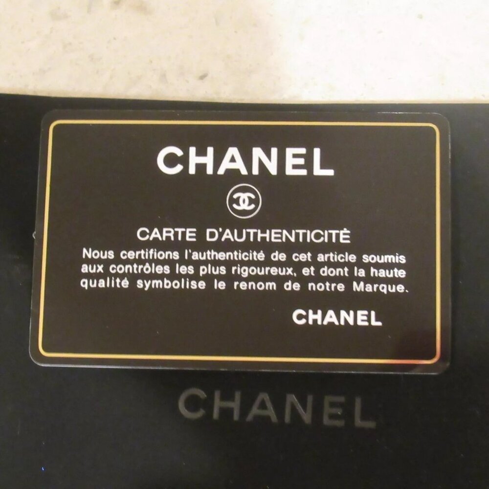 AUTHENTIC NEW Chanel Silver Goat Skin Gold Zip Card Holder O-Coin Wallet Purse - Picture 15 of 16